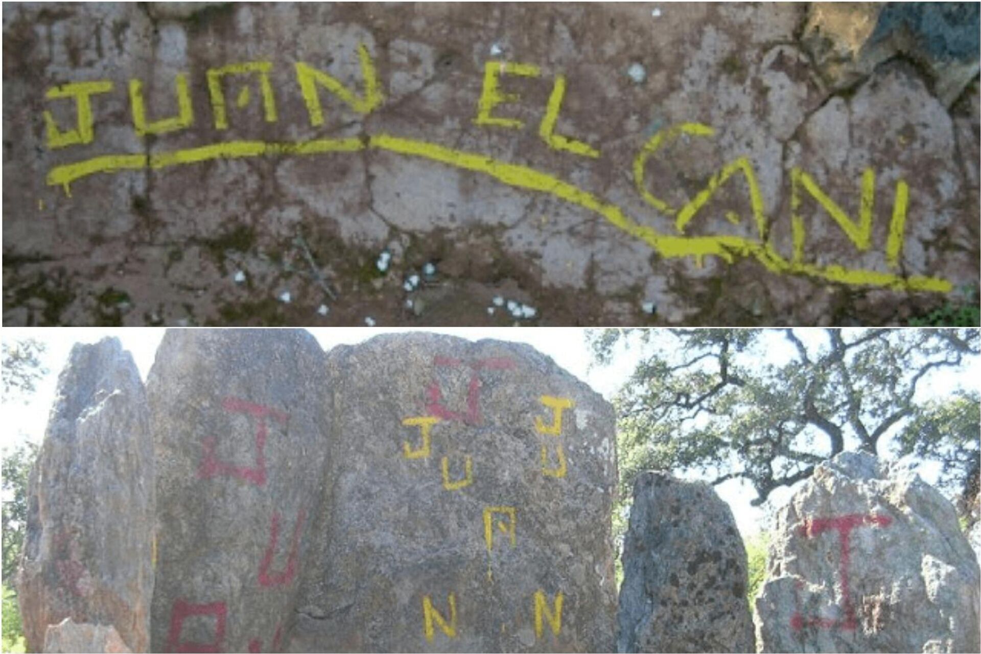 Grafitis en los Dólmenes de los Gabrieles Grafitis en los Dólmenes de los Gabrieles - Sputnik Mundo, 1920, 01.04.2021