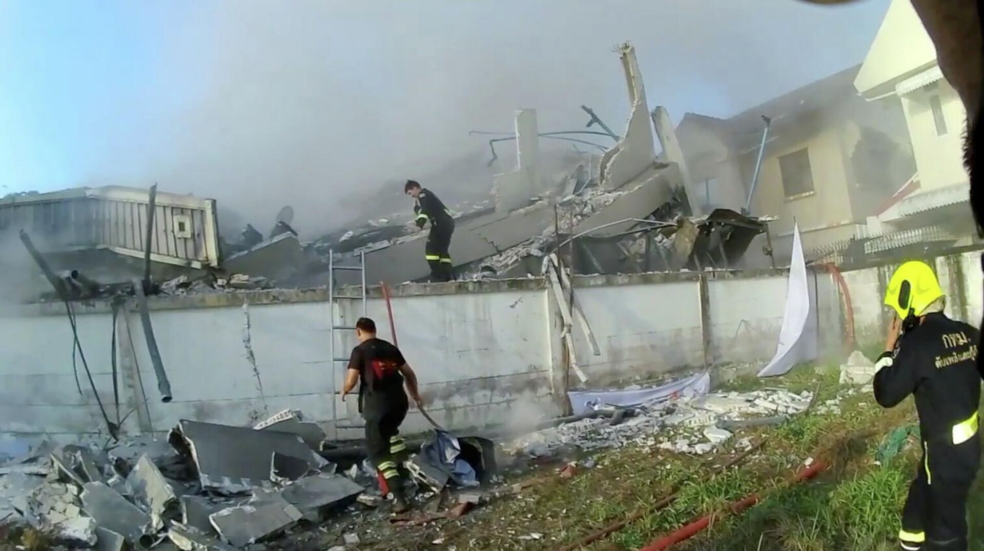 El derrumbe de un edificio en Bangkok (Tailandia), el 3 de abril de 2021 - Sputnik Mundo, 1920, 03.04.2021