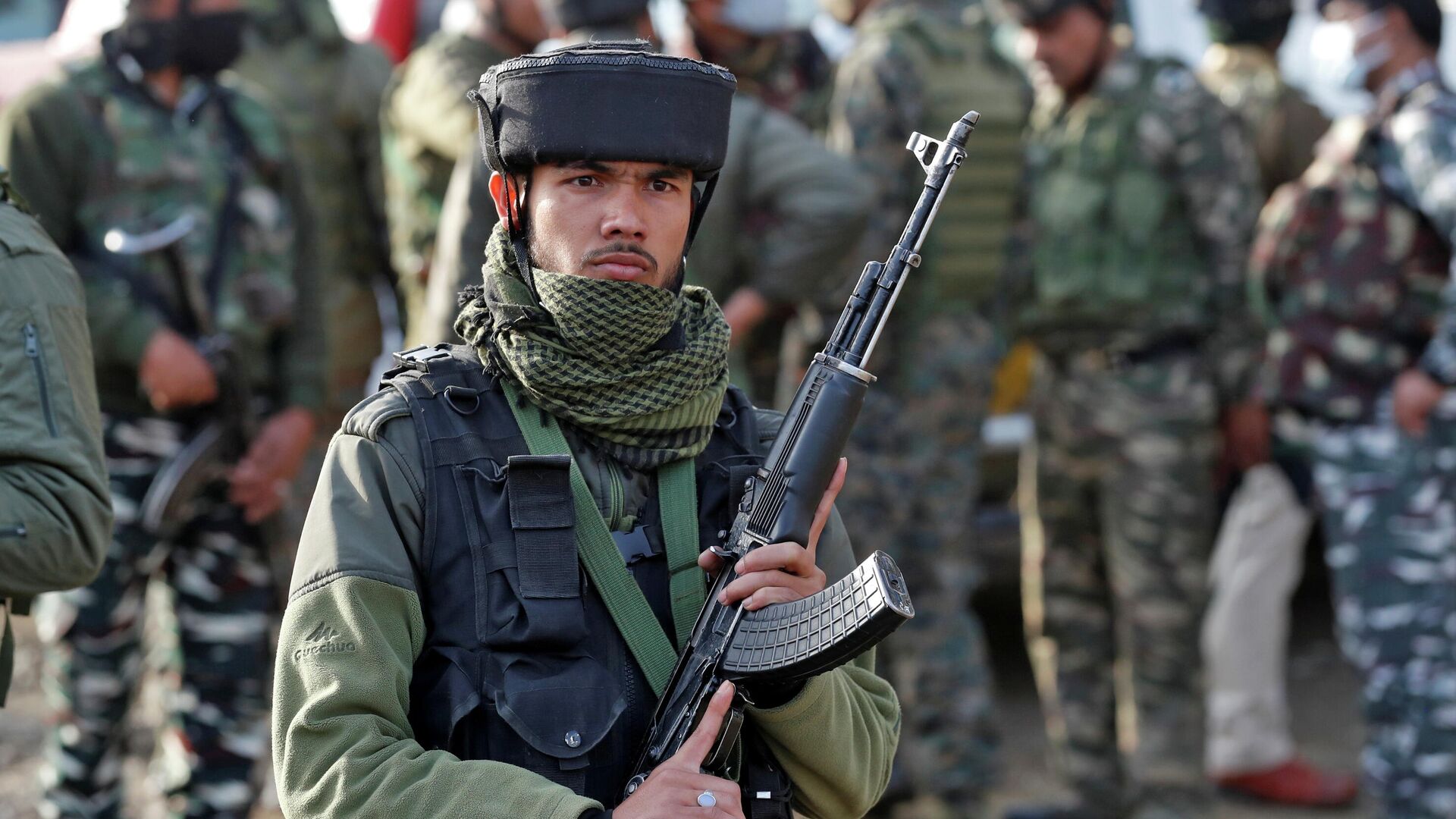 Un soldado de las Fuerzas Armadas de la India - Sputnik Mundo, 1920, 04.04.2021