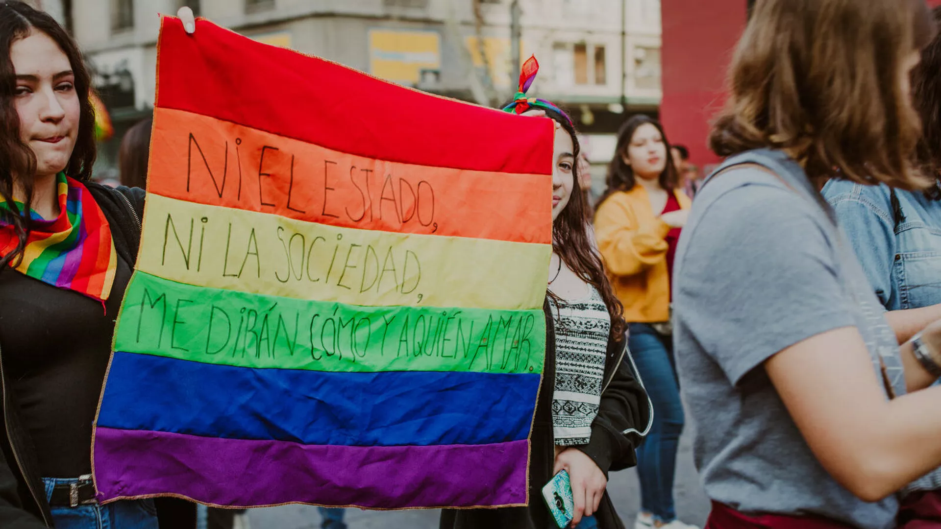 Marcha por el Orgullo LGBTI en Chile Marcha por el Orgullo LGBTI en Chile - Sputnik Mundo, 1920, 07.04.2021