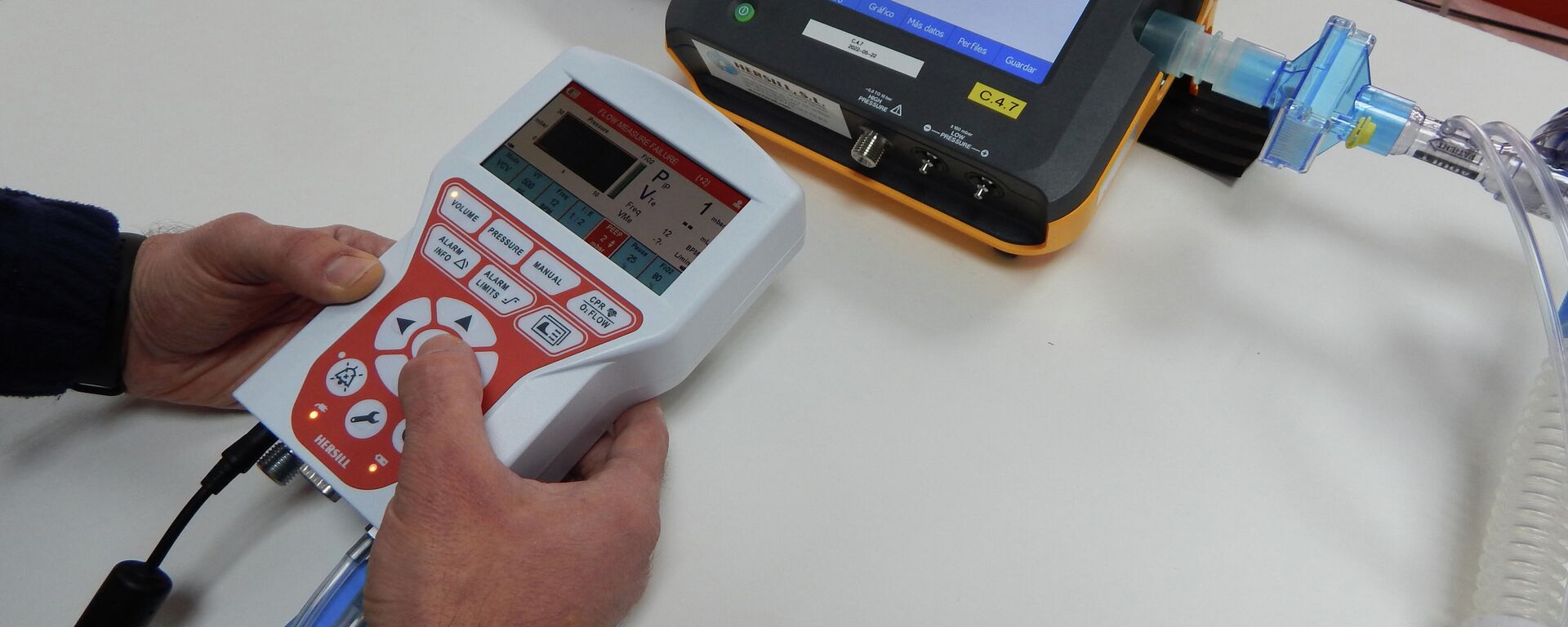 Respirador Vitae 40 de Hersill - Sputnik Mundo, 1920, 07.04.2021