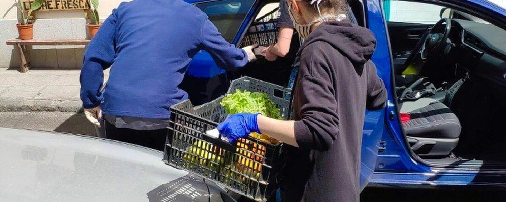 Reparto de alimentos en el distrito de Tetuán (Madrid) - Sputnik Mundo, 1920, 07.04.2021