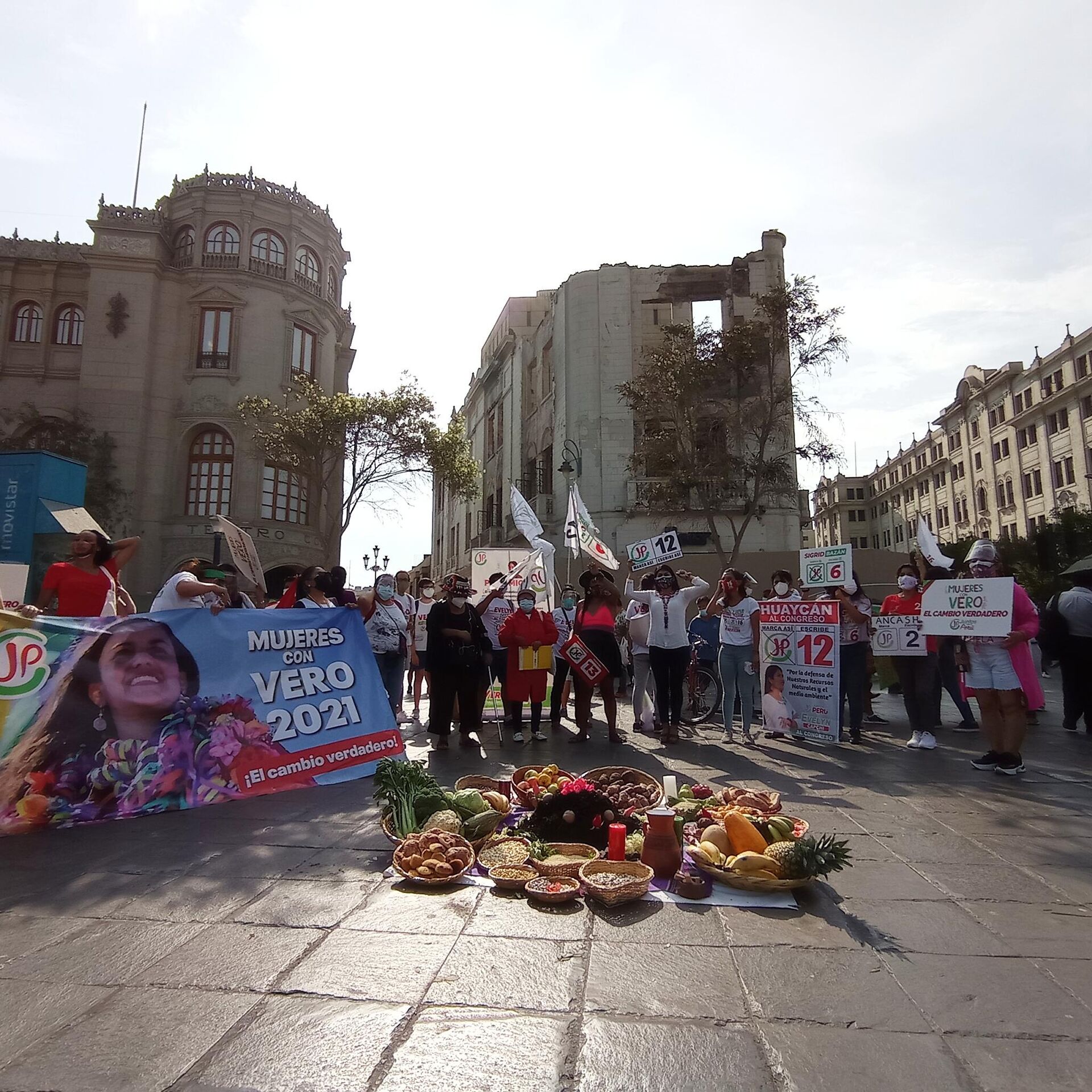 Acto de campaña de Verónika Mendoza - Sputnik Mundo, 1920, 08.04.2021