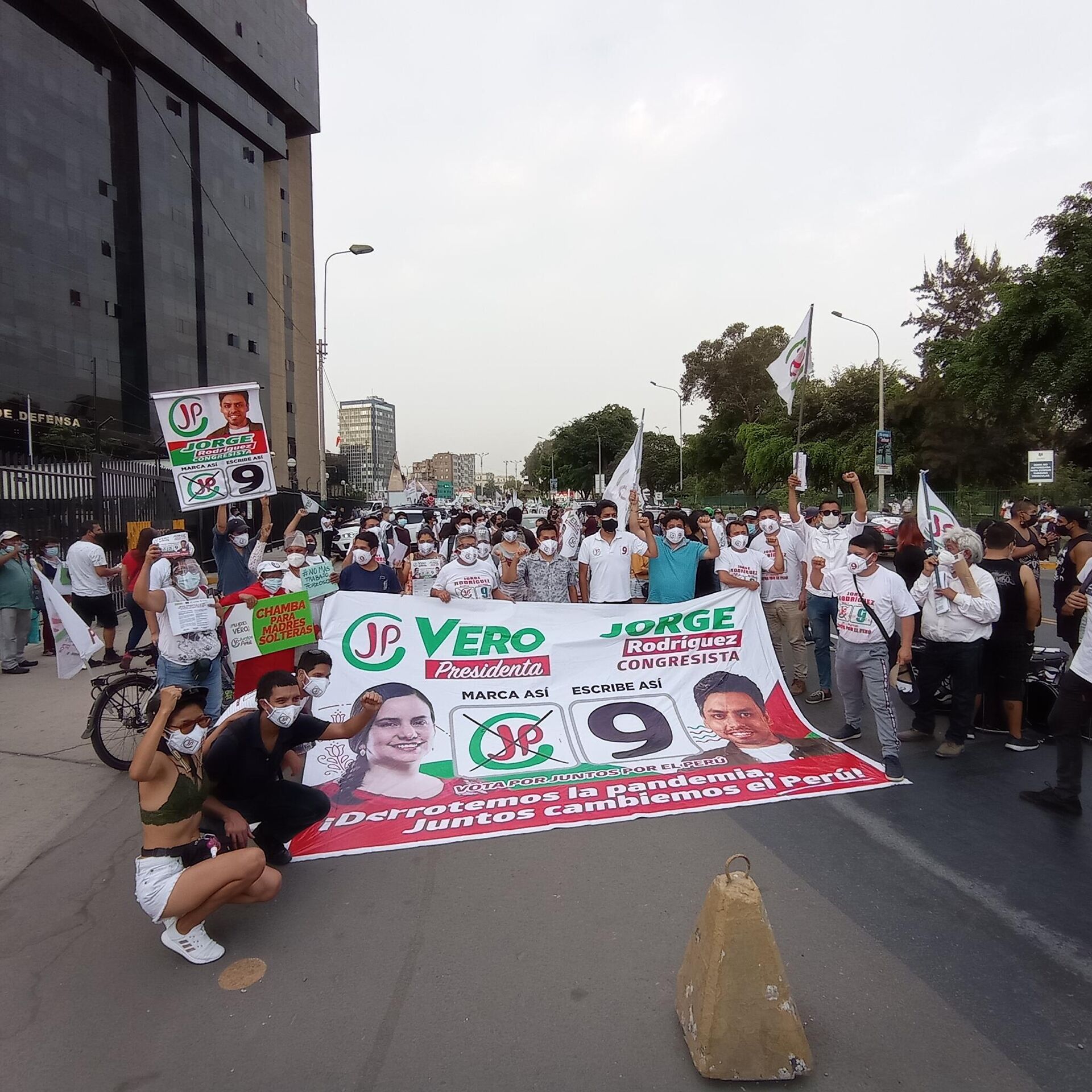 Acto de campaña de Verónika Mendoza - Sputnik Mundo, 1920, 08.04.2021