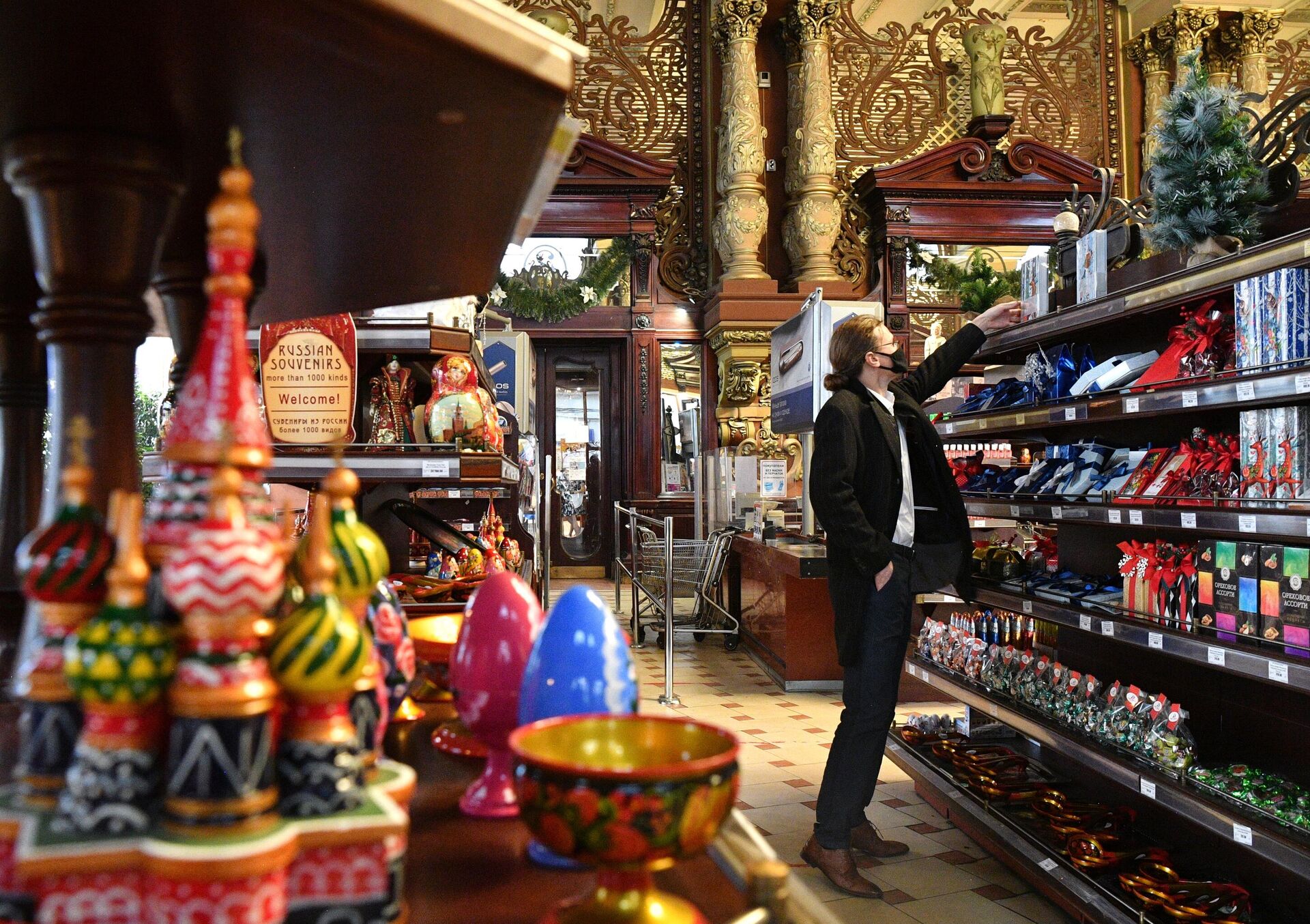 La tienda Eliséyevski en Moscú - Sputnik Mundo, 1920, 08.04.2021