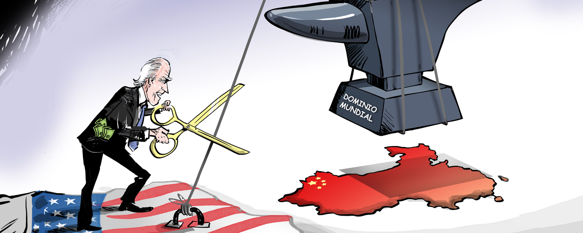 Dominio mundial: la protección de Biden contra el ascenso de China - Sputnik Mundo, 1920, 08.04.2021
