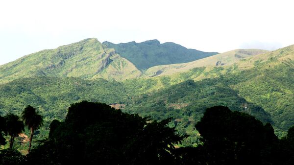 Volcán La Soufriere en San Vicente y Las Granadinas - Sputnik Mundo