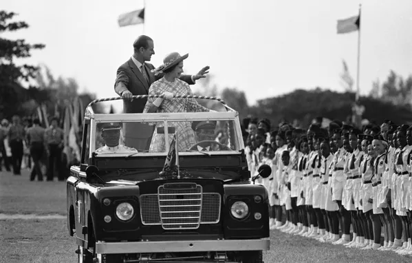 La visita de la reina Isabel II y el príncipe Felipe a Nassau, Bahamas (octubre de 1977). La visita de la reina Isabel II y el príncipe Felipe a Nassau, Bahamas (octubre de 1977). - Sputnik Mundo