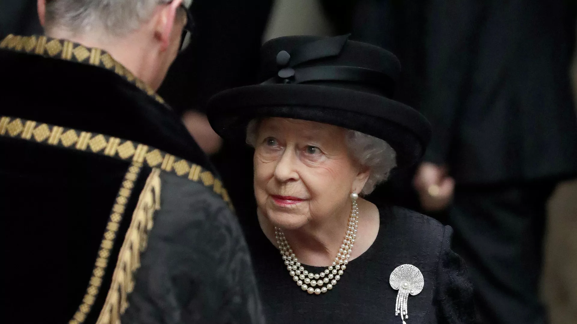 La reina Isabel II, foto de archivo