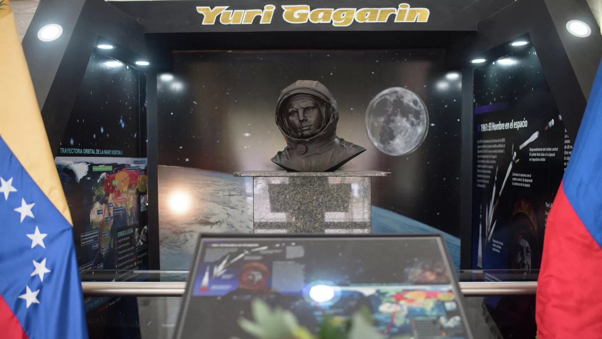 Homenaje en Caracas al primer astronauta ruso, Yuri Gagarin Homenaje en Caracas al primer astronauta ruso, Yuri Gagarin - Sputnik Mundo, 1920, 12.04.2021