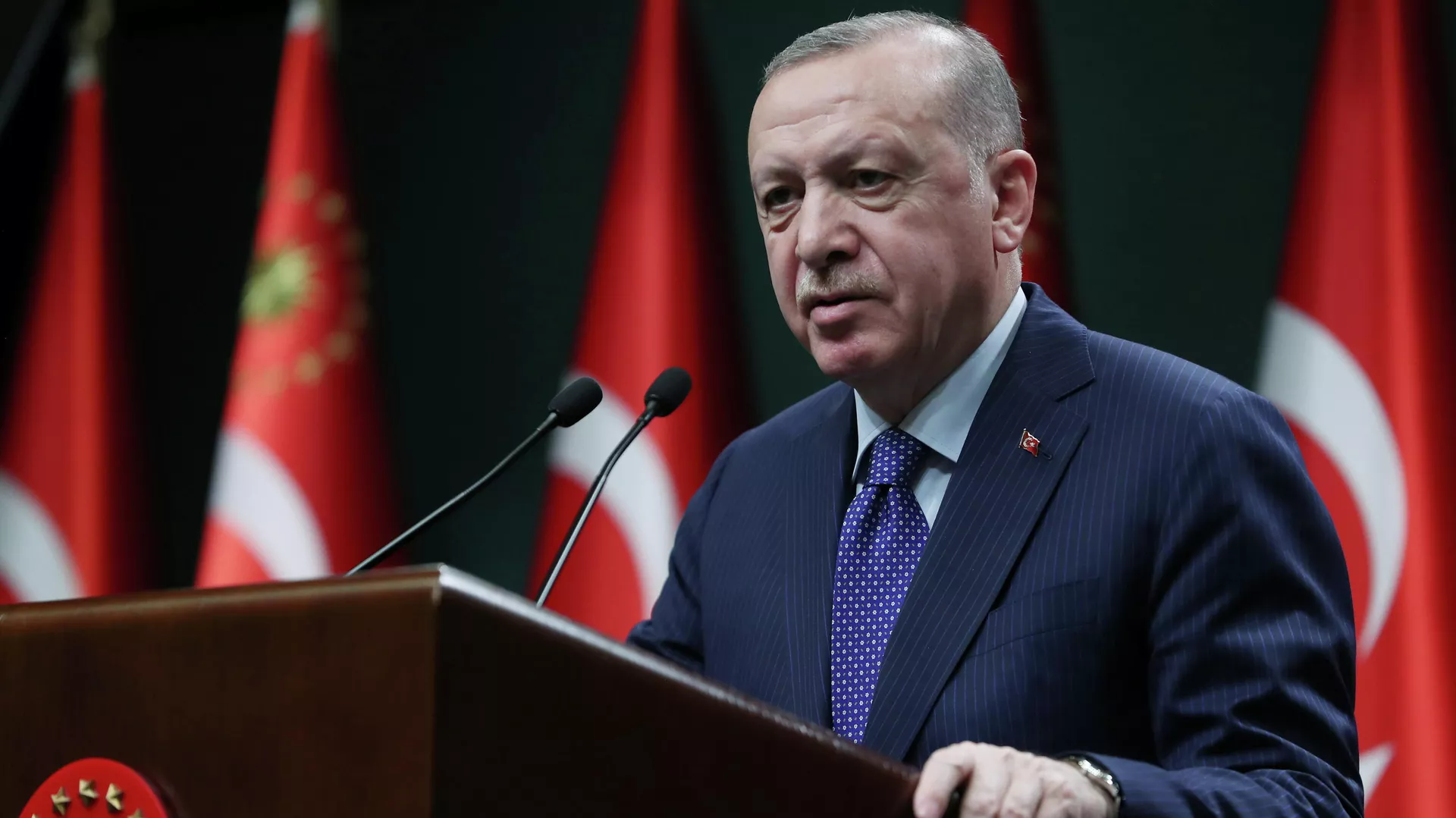  Recep Tayyip Erdogan, el presidente de Turquía 