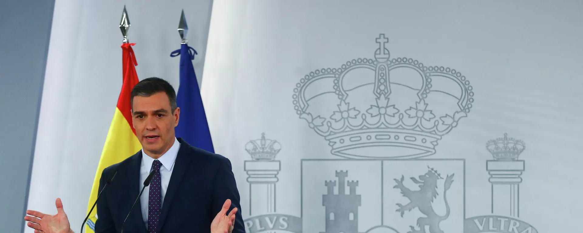 Pedro Sánchez, el presidente del Gobierno de España Pedro Sánchez, el presidente del Gobierno de España - Sputnik Mundo, 1920, 13.04.2021
