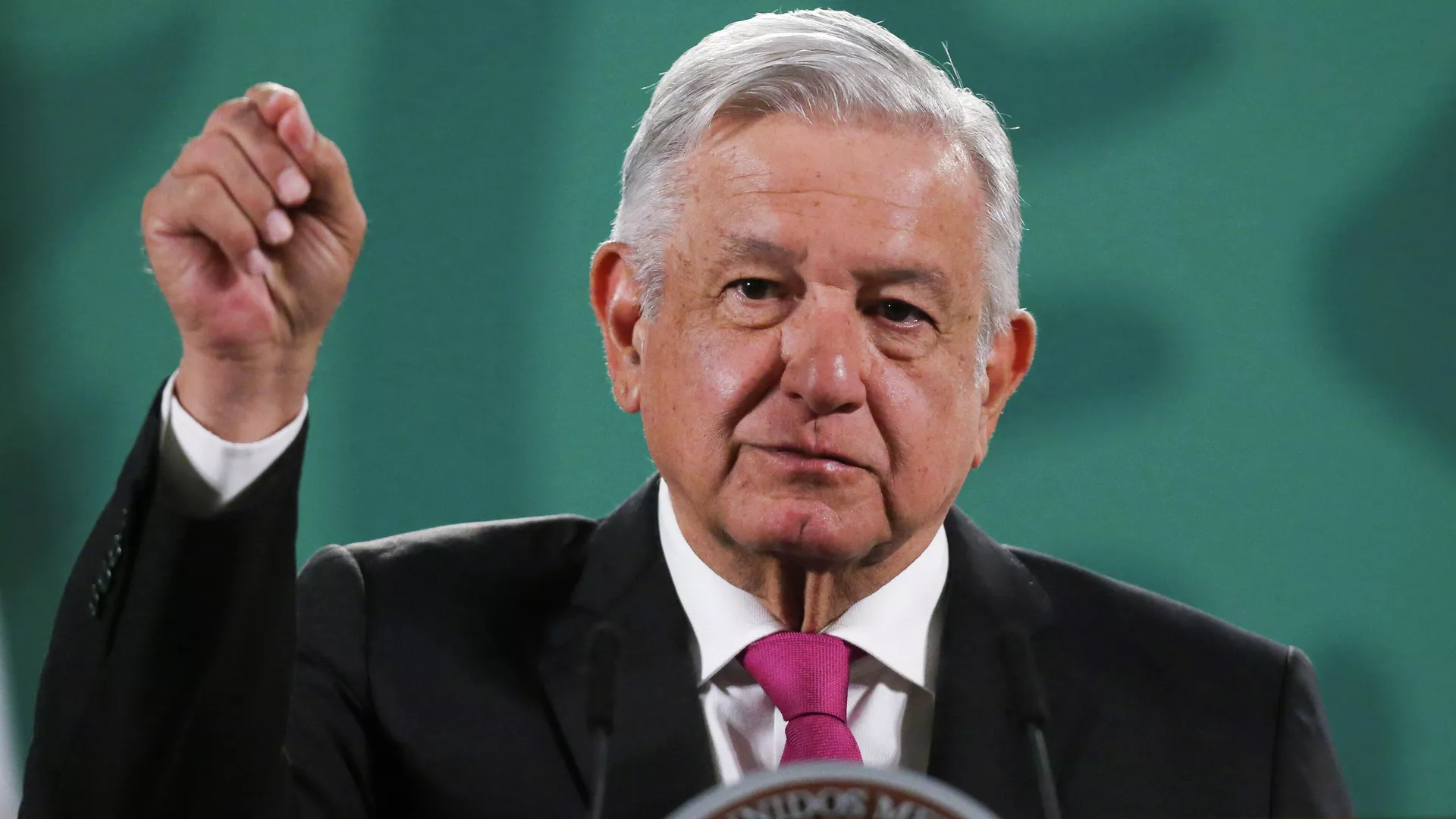 Andrés Manuel López Obrador, presidente mexicano