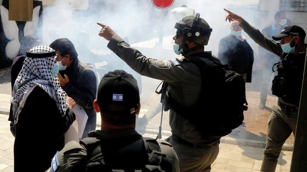 La Policía israelí (imagen referencial) - Sputnik Mundo