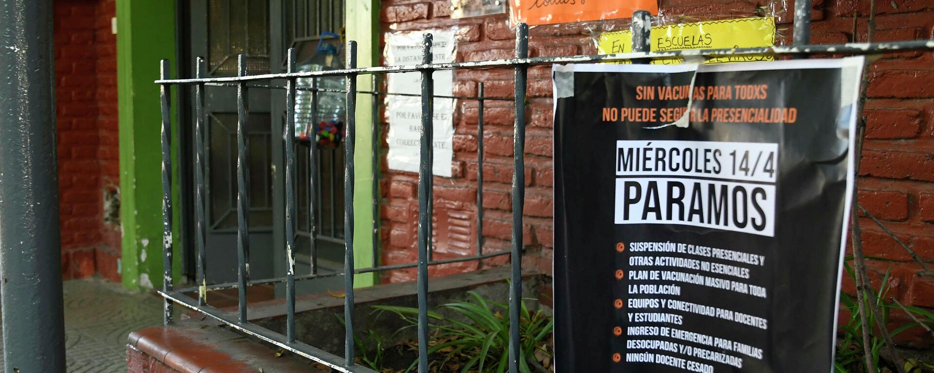 Paro de docentes en Buenos Aires, Argentina Paro de docentes en Buenos Aires, Argentina - Sputnik Mundo, 1920, 14.04.2021