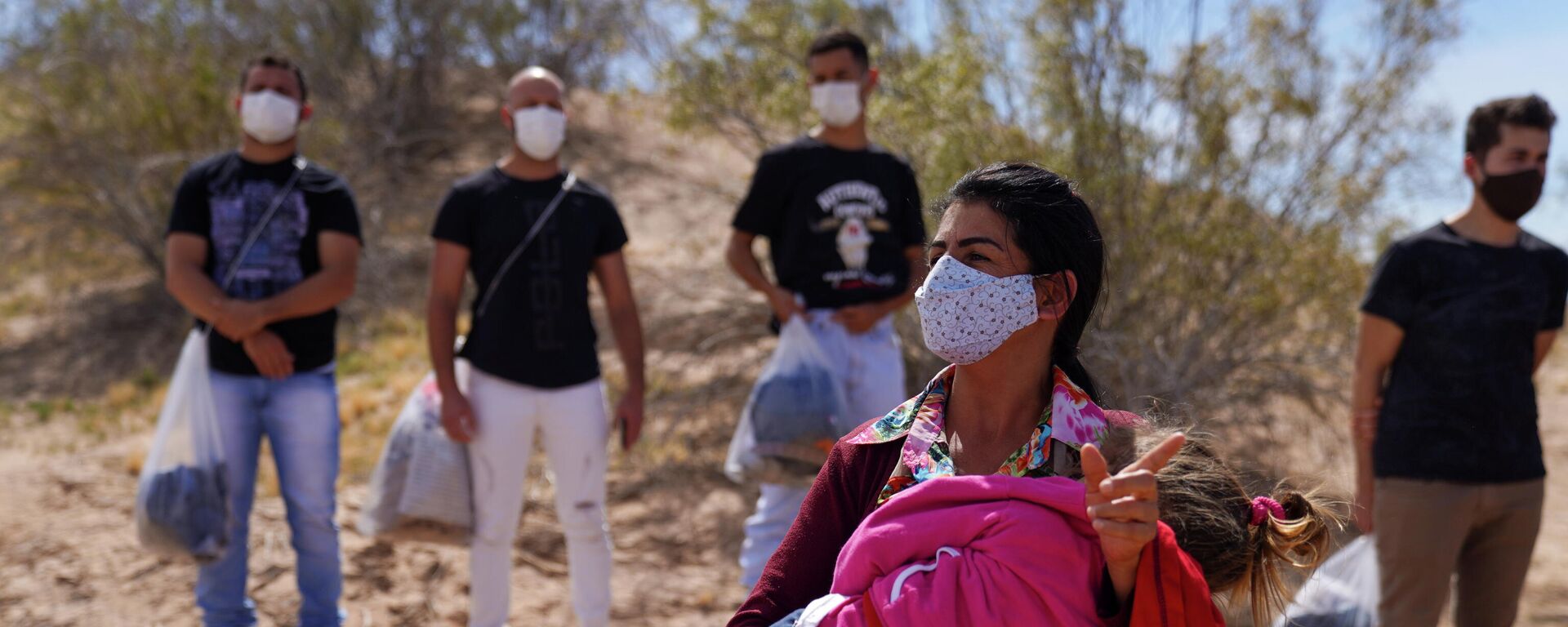 Crisis migratoria en la frontera sur mexicana - Sputnik Mundo, 1920, 15.04.2021