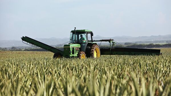 Un tractor - Sputnik Mundo