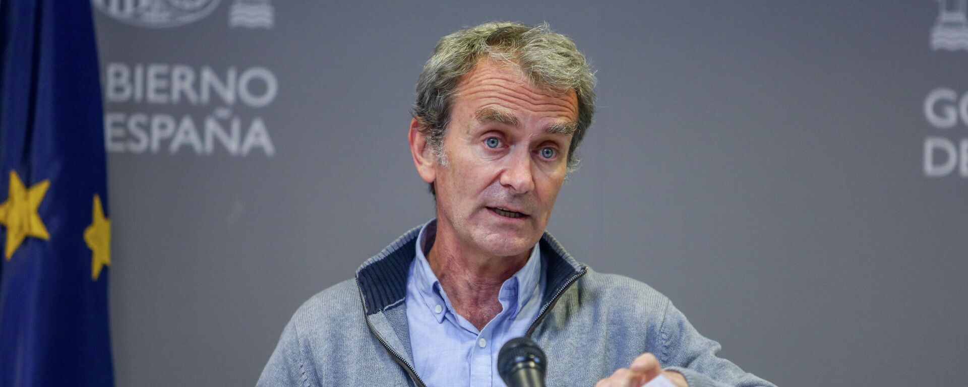 Fernando Simón en una rueda de prensa - Sputnik Mundo, 1920, 19.04.2021