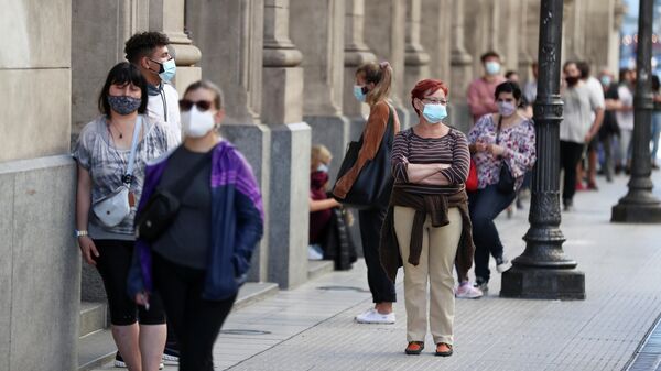 La gente en las calles de Buenos Aires, Argentina - Sputnik Mundo