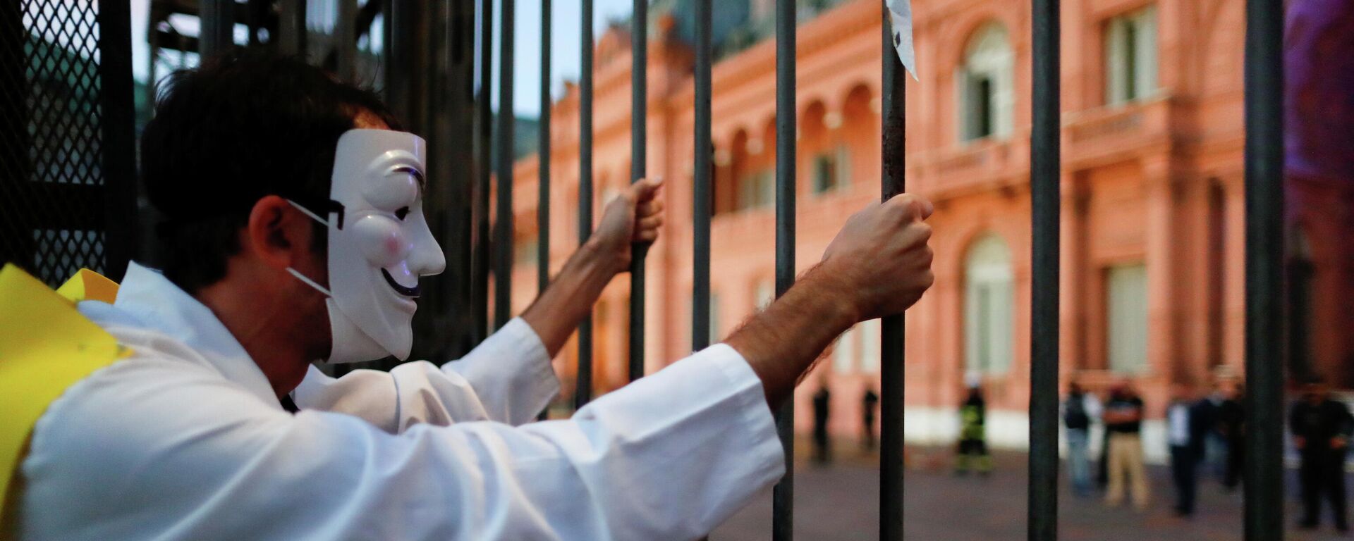 Protestas en Buenos Aires - Sputnik Mundo, 1920, 19.04.2021