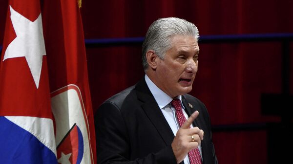 Miguel Díaz-Canel, presidente de Cuba - Sputnik Mundo