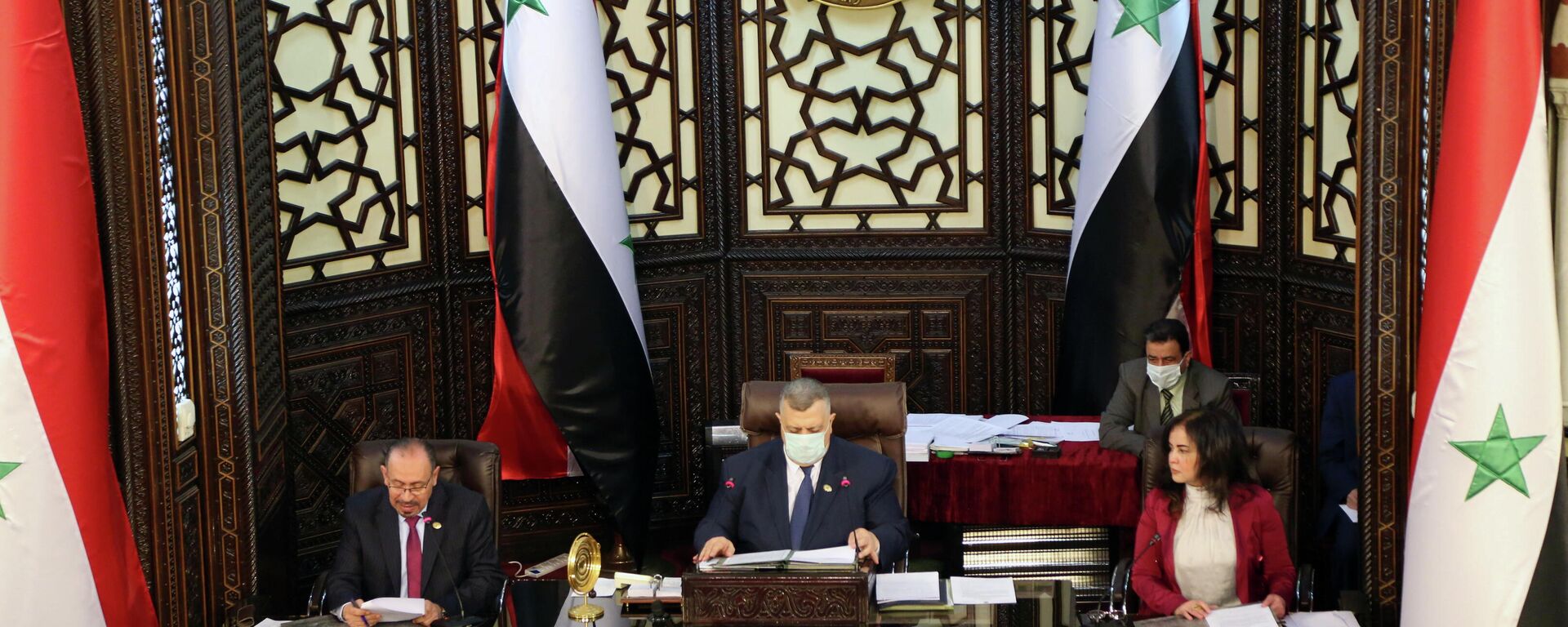 El Parlamento de Siria discute el tema de las próximas elecciones presidenciales en el país, el 18 de abril de 2021 El Parlamento de Siria discute el tema de las próximas elecciones presidenciales en el país, el 18 de abril de 2021 - Sputnik Mundo, 1920, 20.04.2021