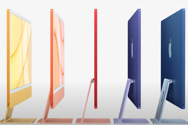 Los ordenadores iMac de 24 pulgadas con el chip M1 - Sputnik Mundo