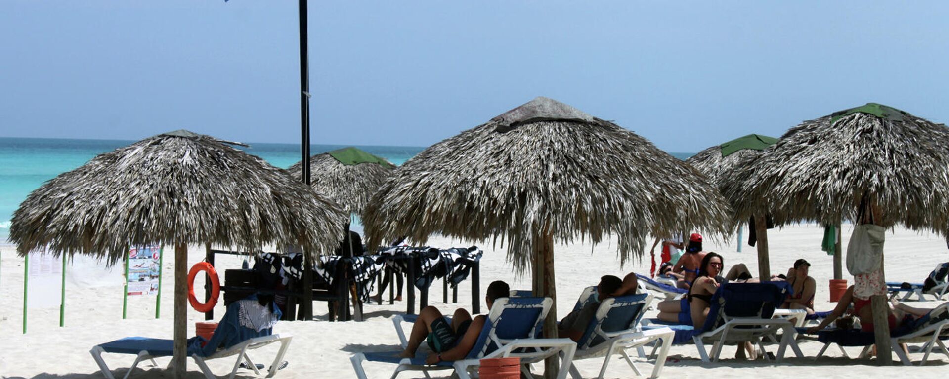 Turistas rusos en Varadero, Cuba - Sputnik Mundo, 1920, 04.11.2021