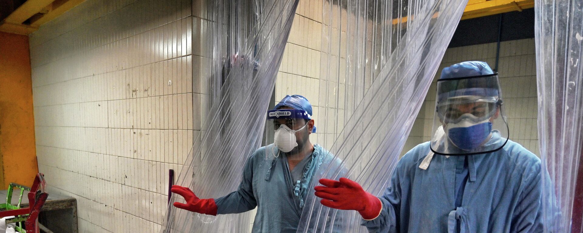 Trabajadores del Instituto Mexicano del Seguro Social - Sputnik Mundo, 1920, 21.04.2021