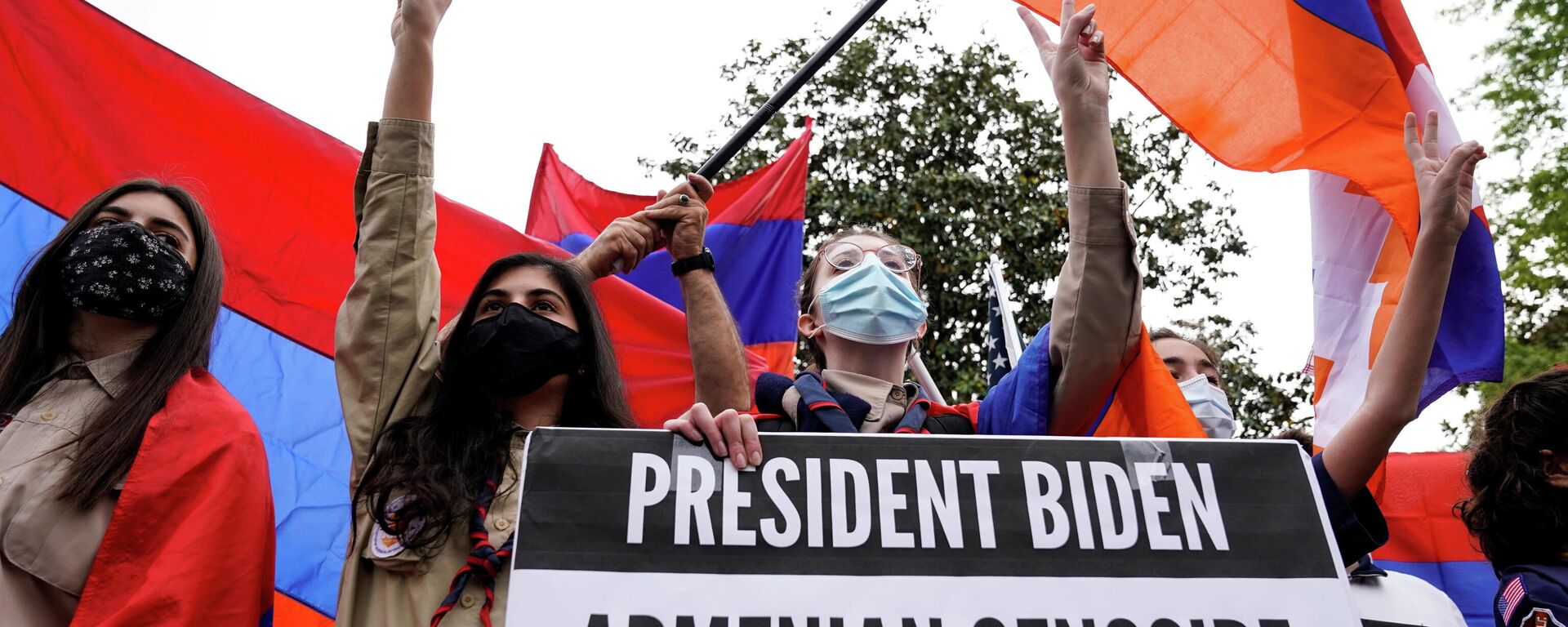 Manifestación de los armenios contra el genocidio - Sputnik Mundo, 1920, 27.04.2021