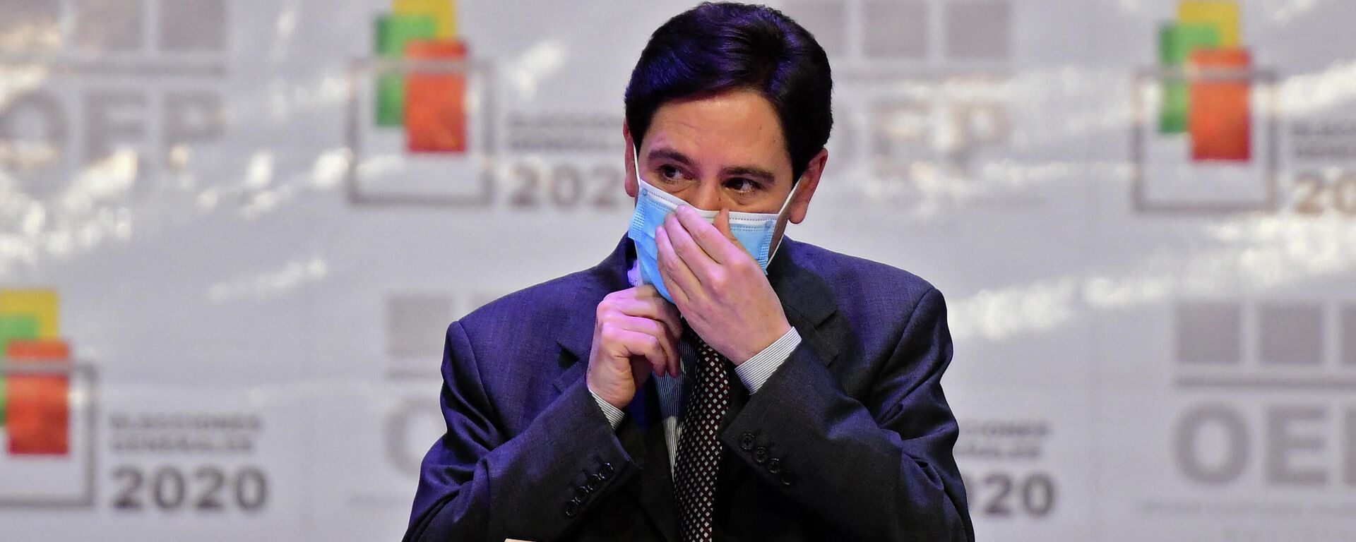 Salvador Romero, presidente del Tribunal Supremo Electoral (TSE) de Bolivia - Sputnik Mundo, 1920, 28.04.2021