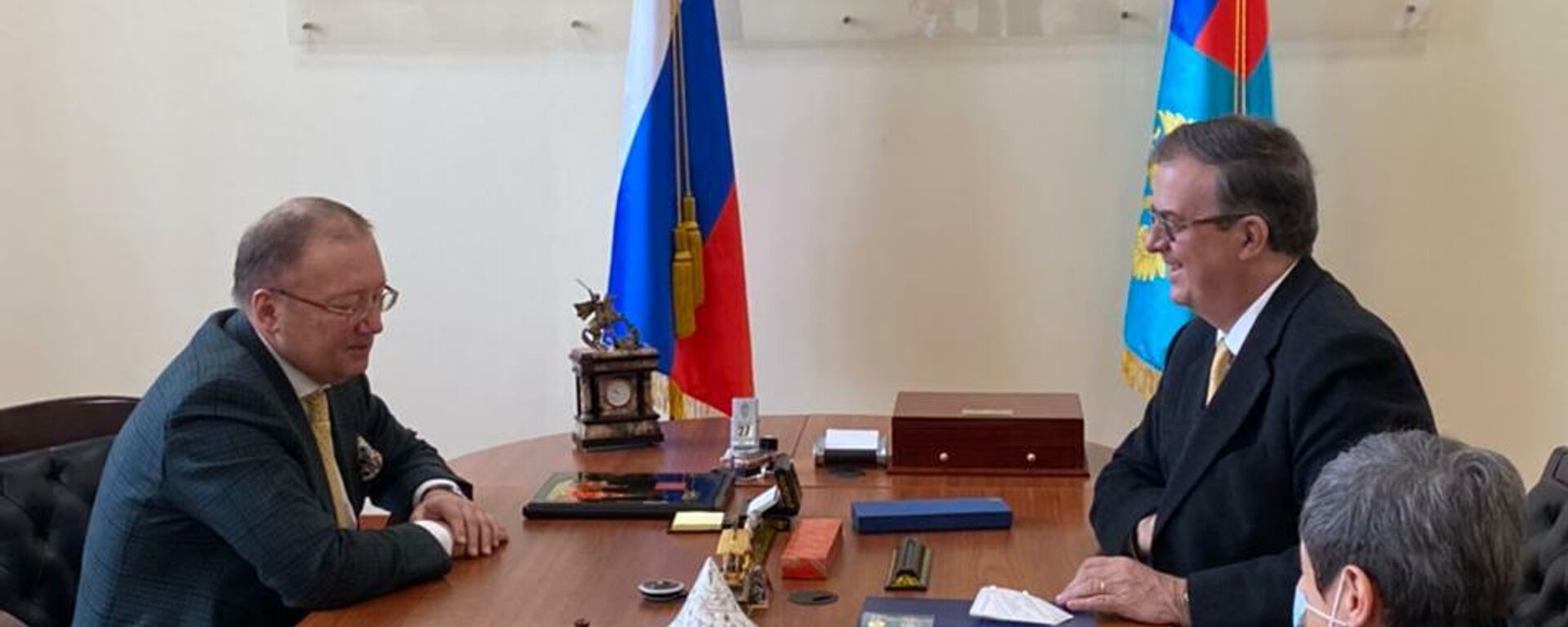 La visita del Secretario de Relaciones Exteriores de México, Marcelo Ebrard a Rusia  - Sputnik Mundo, 1920, 29.04.2021