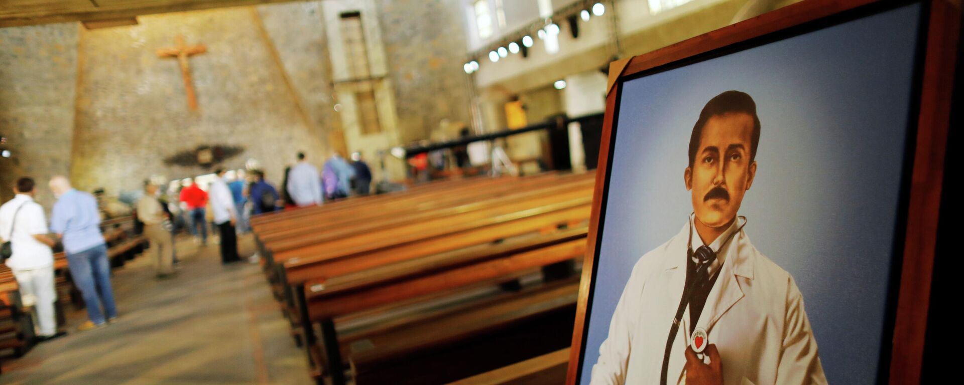 El retrato de José Gregorio Hernández El retrato de José Gregorio Hernández - Sputnik Mundo, 1920, 30.04.2021