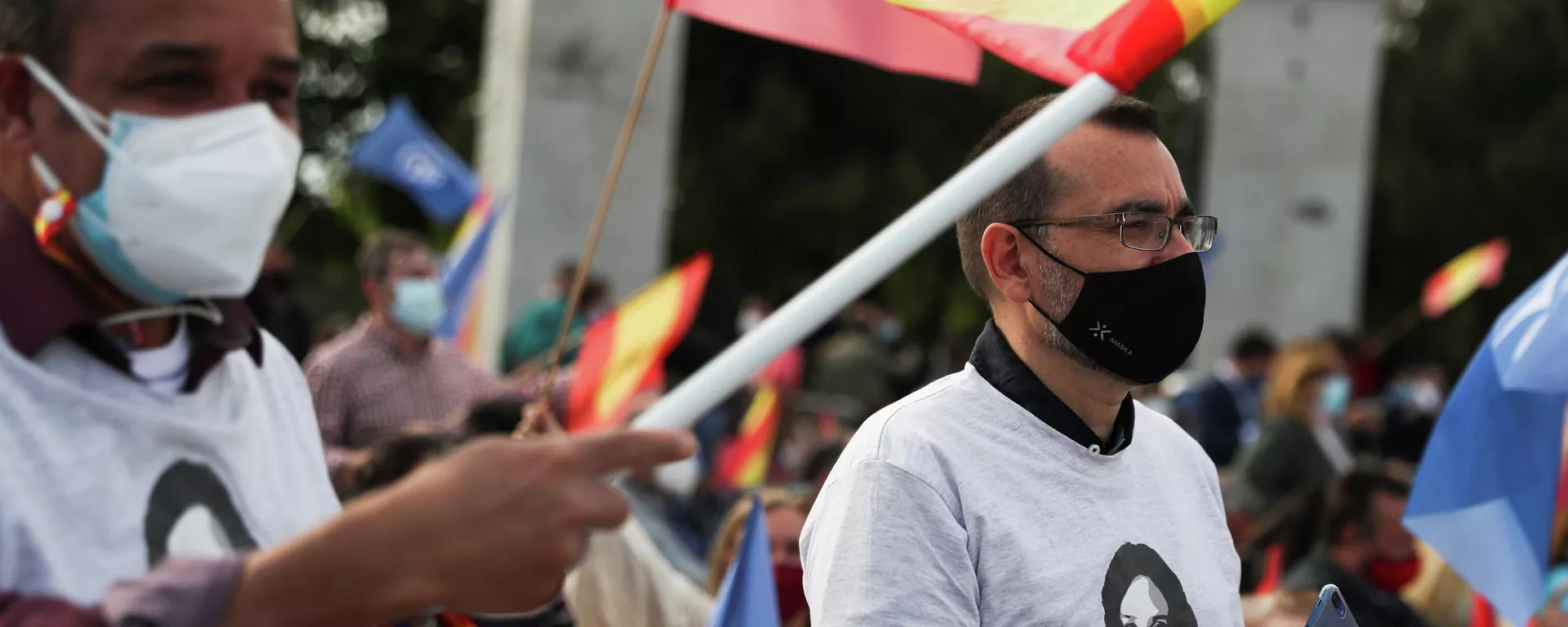 El cierre de campaña de las elecciones regionales en Madrid, España El cierre de campaña de las elecciones regionales en Madrid, España - Sputnik Mundo, 1920, 02.05.2021