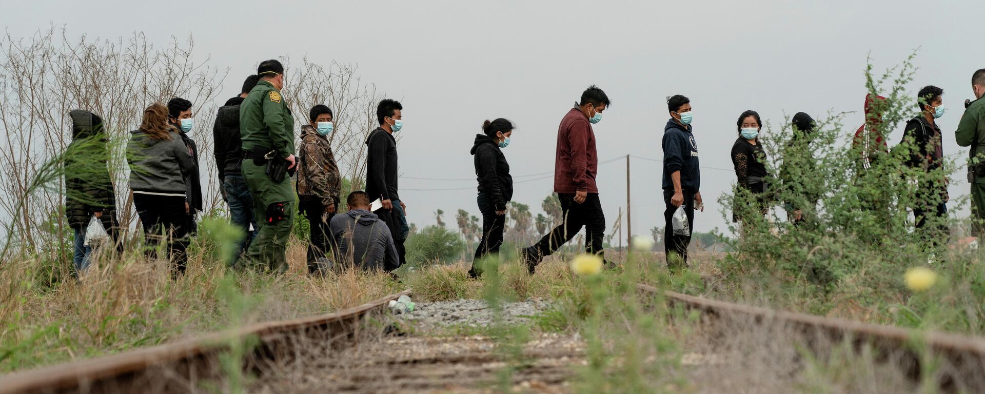 Migrantes de Centroamérica en Texas, EEUU - Sputnik Mundo, 1920, 03.05.2021