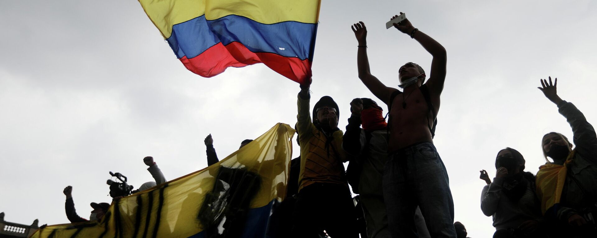 Protestas en Bogotá, Colombia - Sputnik Mundo, 1920, 03.05.2021