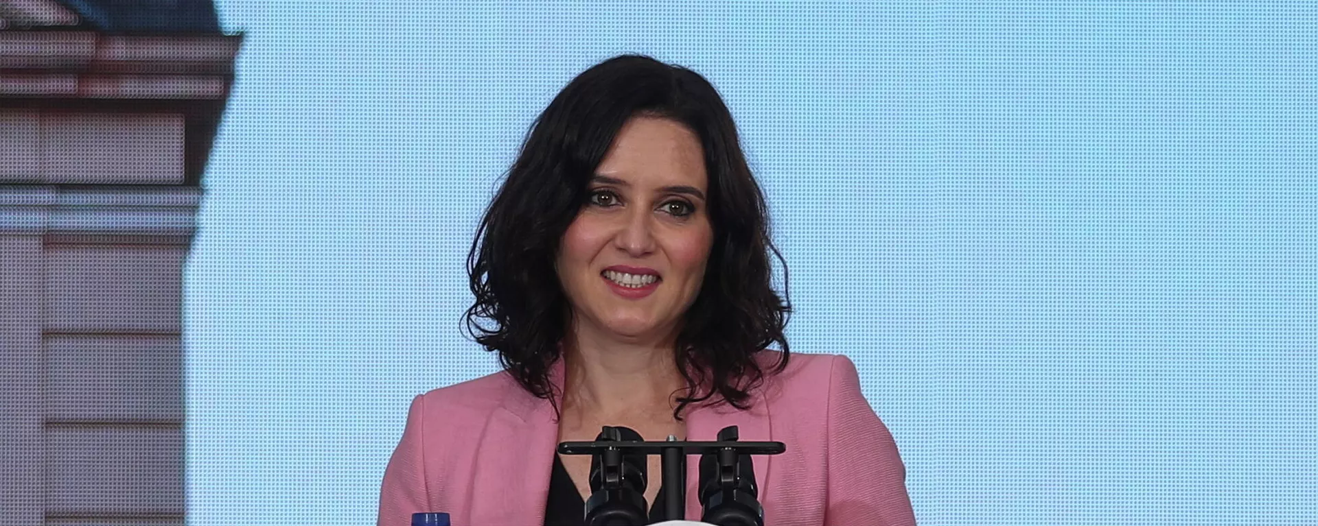 Isabel Díaz Ayuso en el cierre de campaña electoral en Madrid, España Isabel Díaz Ayuso en el cierre de campaña electoral en Madrid, España - Sputnik Mundo, 1920, 04.05.2021
