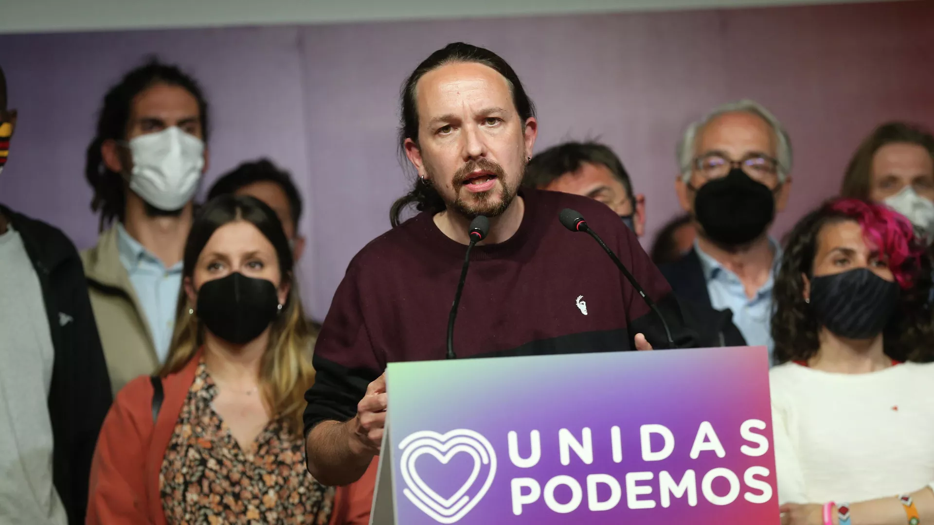 Pablo Iglesias, exsecretario general del partido español Unidad Podemos