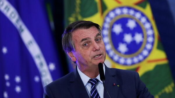 Jair Bolsonaro, presidente de Brasil - Sputnik Mundo