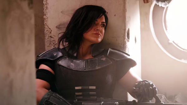 Gina Carano en 'The Mandalorian' - Sputnik Mundo