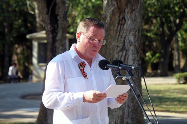 Embajador de Rusia en Cuba, Andréi Guskov - Sputnik Mundo