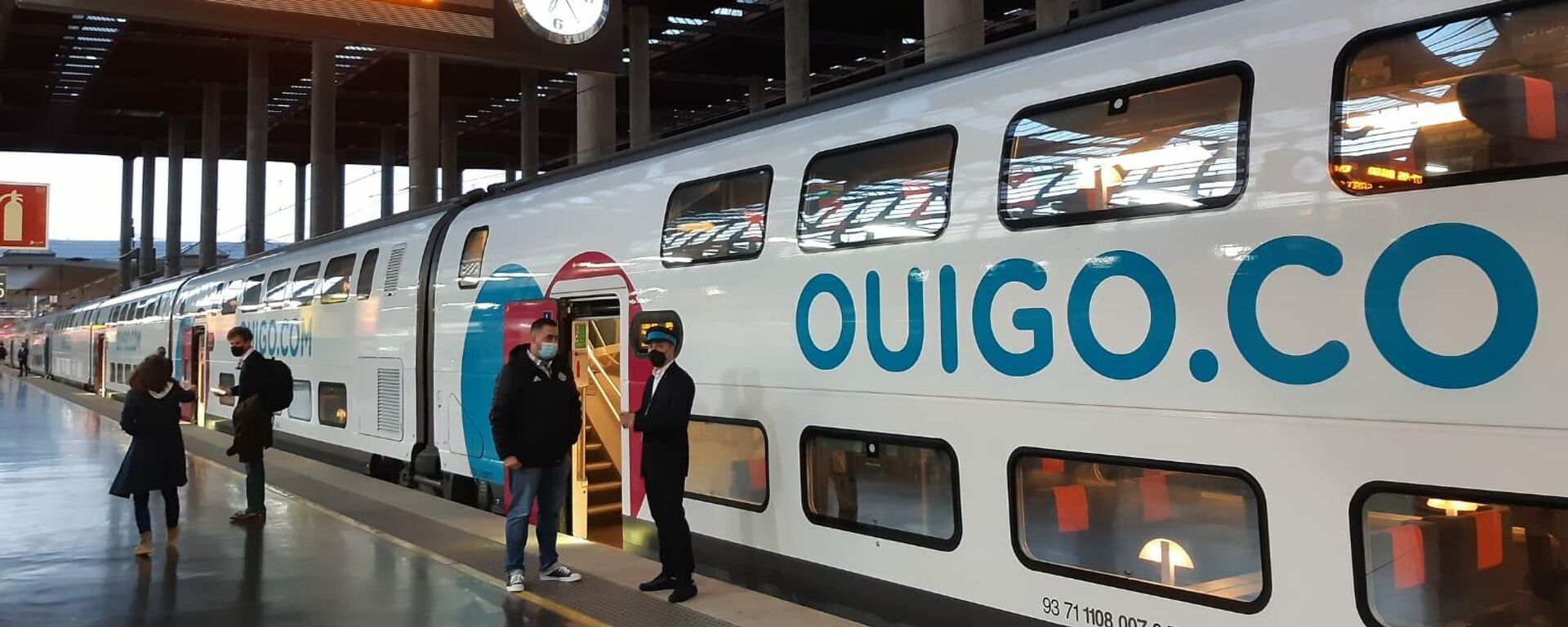 Tren de Ouigo en la estación de Atocha (Madrid) - Sputnik Mundo, 1920, 10.05.2021