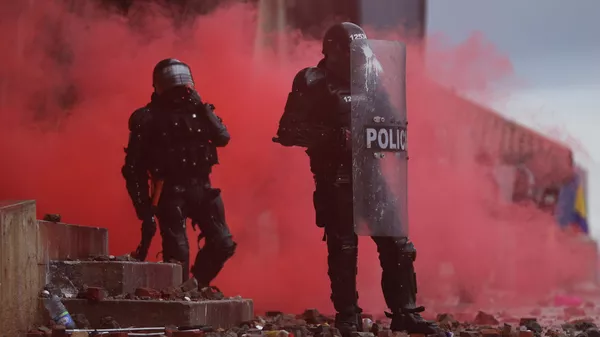 Protestas en Bogotá, Colombia - Sputnik Mundo