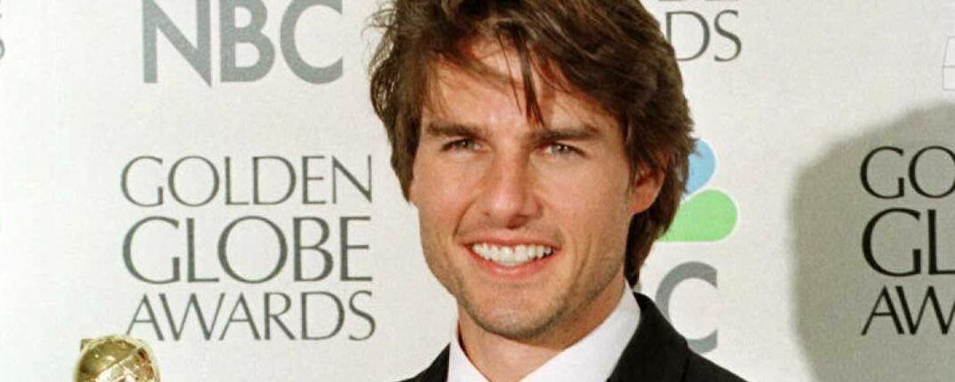 El actor Tom Cruise con el Globo de Oro por su interpretación en 'Jerry Maguire' - Sputnik Mundo, 1920, 11.05.2021