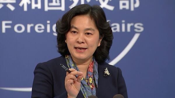 Hua Chunying, la portavoz del Ministerio de Exteriores de China - Sputnik Mundo