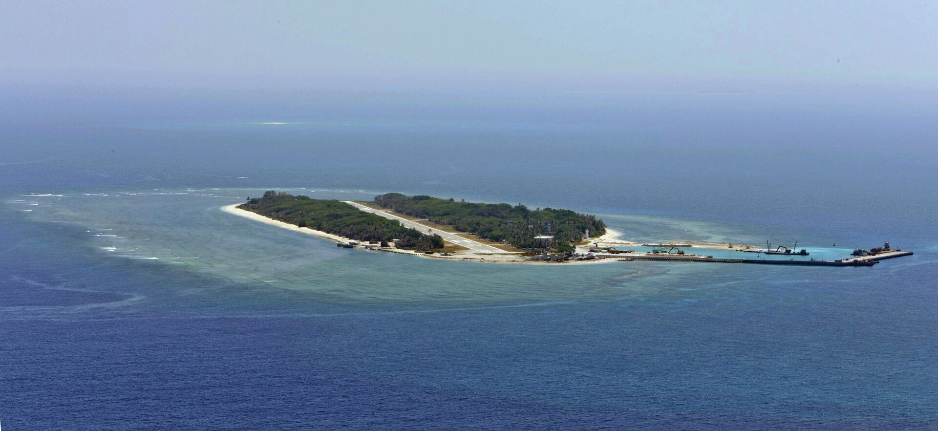 La isla Itu Aba en el mar de China Meridional - Sputnik Mundo, 1920, 25.08.2021