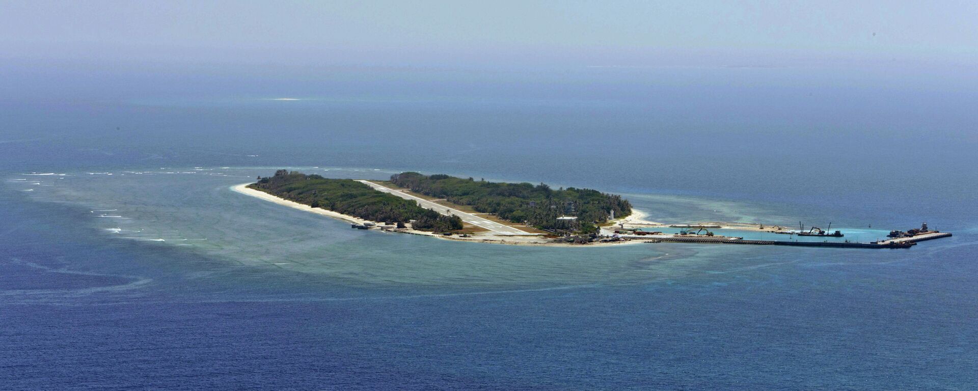 La isla Itu Aba en el mar de China Meridional La isla Itu Aba en el mar de China Meridional - Sputnik Mundo, 1920, 12.05.2021