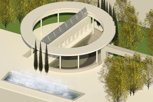 Plano general del anfiteatro de Cartuja Qanat - Sputnik Mundo