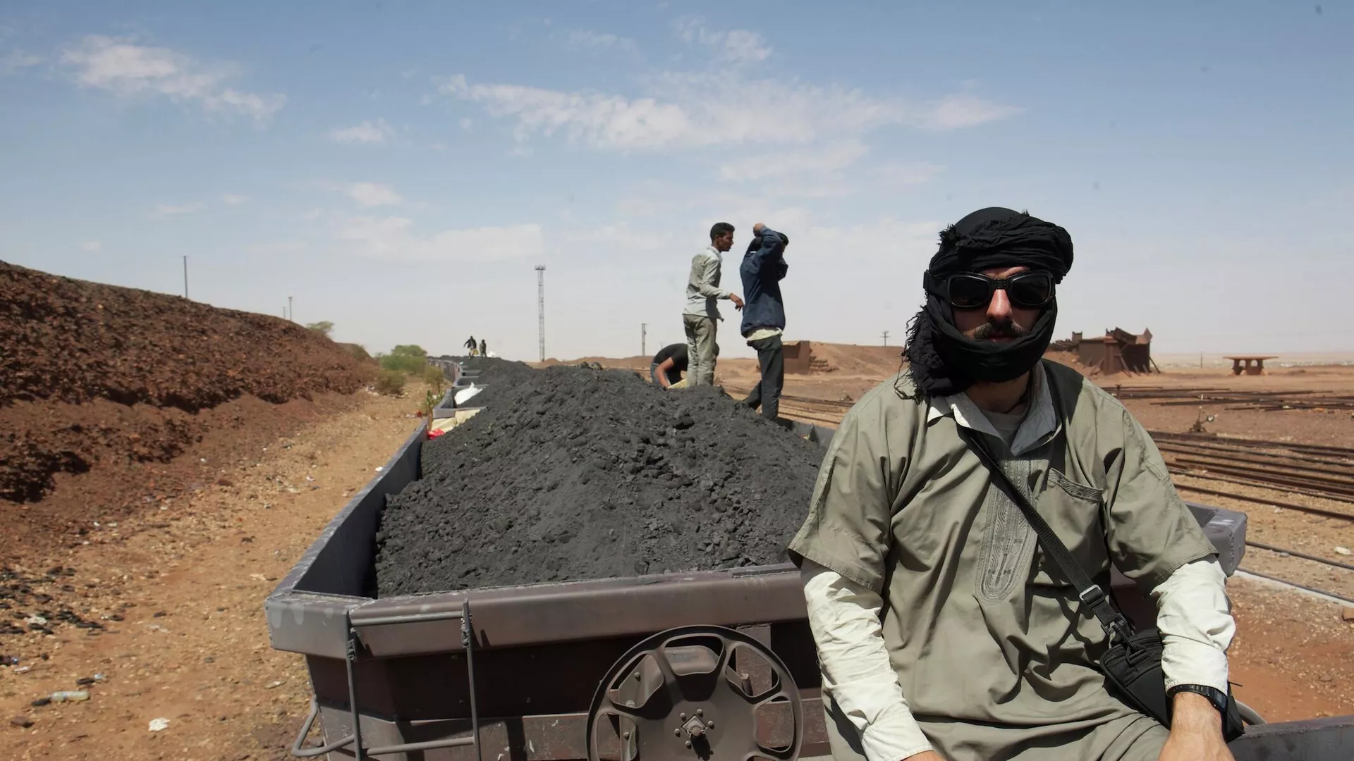 Miguel Gutiérrez Garitano a bordo de un tren minero de Mauritania Miguel Gutiérrez Garitano a bordo de un tren minero de Mauritania - Sputnik Mundo, 1920, 13.05.2021