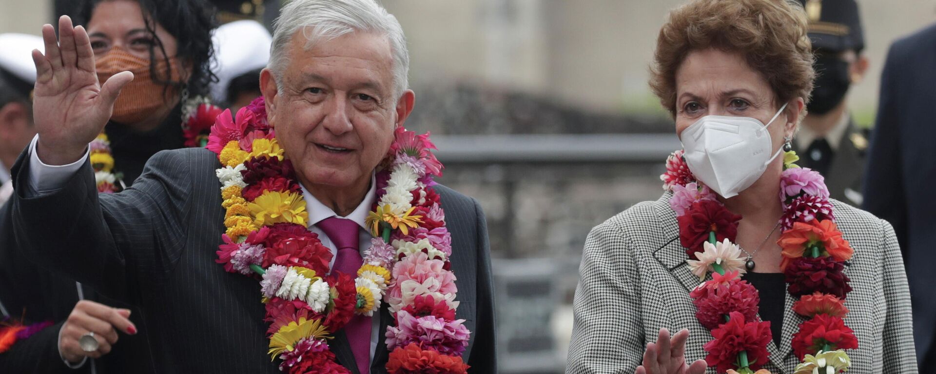 Andrés Manuel López Obrador y  Dilma Rousseff en Tenochtitlan, México - Sputnik Mundo, 1920, 13.05.2021